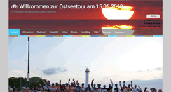Desktop Screenshot of ostseetour.info